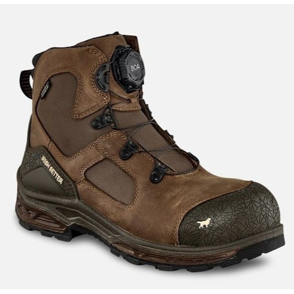 IRISH SETTER Kasota Work Boot Comp. Toe / BOA Tighten Men's 9.5 EE/WW #83658 NWB